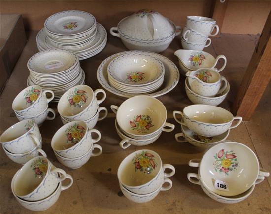 Susie Cooper printemps tea and dinner service